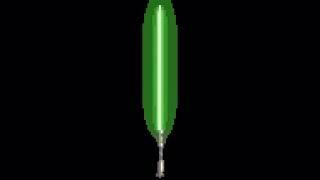 Lightsaber Pixel Art Blender Animation