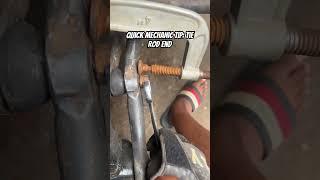 How to STOP tie rod bolt  from SPINNING ‼️