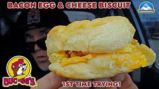 Buc-ee's® Bacon Egg and Cheese Biscuit Review!  | 1st Time Trying! | theendorsement