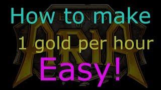 Legends Of Aria | 1 Gold Per Hour | Train Melee to 45 percent