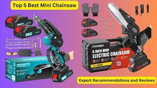 Best Mini Chainsaw 2024 (5 Must-Have Models for All Your Cutting Needs)