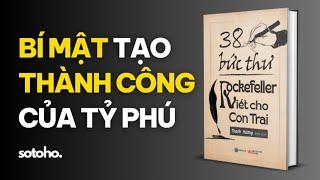 TÓM TẮT SÁCH 38 BỨC THƯ ROCKEFELLER GỬI CON TRAI | SÁCH NÓI HAY