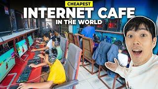I Went to the World's CHEAPEST Internet Cafe ($0.19/hr)