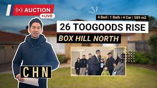 Live Auction @ 26 Toogoods Rise, Box Hill North - Auction Results Melbourne