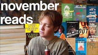 all the books i read this november