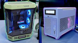 Beautiful New Cases from Thermaltake! Tower 600, TR100 Mini and more...