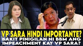 VP SARA HINDI IMPORTANTE? RALLY SA EDSA AT IMPEACMENT PINATIGIL?