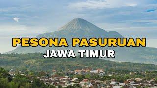 Kota Pasuruan/ kabupaten Pasuruan 2021 (Drone View) perbandingan infrastruktur dan skyline