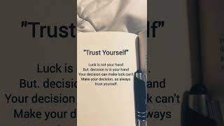 TRUST YOURSELF||#motivation #quotes #shorts #life #english_quotes
