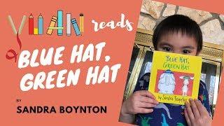 Yuan reads | Blue Hat, Green Hat by Sandra Boynton