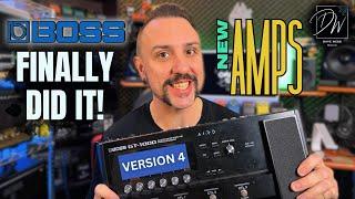 GT1000 Update V4 - NEW High Gain Amps