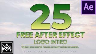 Best 25 free Logo Intro After Effects Template | Copyright Free