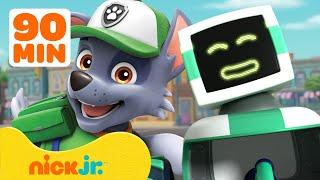 PAW Patrol Robot Rescues! w/ Rocky #3  90 Minute Compilation | Nick Jr.