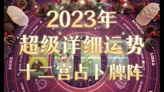 【红色莉莉周塔罗】2023年超级详细年运