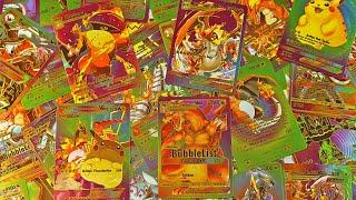 Unboxing Fake Pokemon Cards Box - LOT of CHARIZARD CARDS
