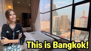 Is this Bangkok Condo??? Touring a Thailand Luxury Home in the Best Location!