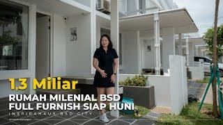 Rumah Milenial BSD Full Furnish Siap Huni | Desain Rumah Minimalis