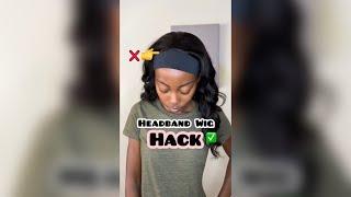 The ultimate headband wig hack for a natural look!!!