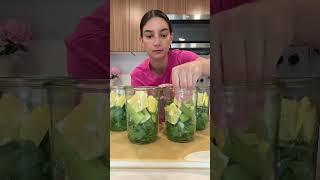 Green juice prep!