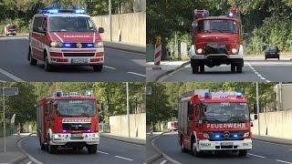 Einsatzfahrten zur JF Großübung am 17.09.2016 in Stolberg