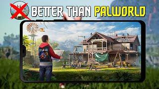 TOP 3 BEST SURVIVAL GAME BETTER THAN PALWORLD | Mobile Games 2024