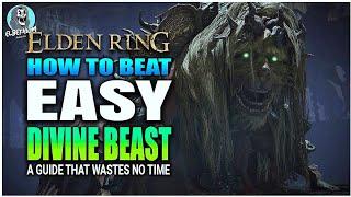 BEST HOW TO BEAT The Divine Beast Dancing Lion BOSS SUPER EASY GUIDE | Elden Ring DLC