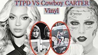 The Tortured Poets Department VS Cowboy CARTER Vinyls Reviews (Comparison) Video + Unboxing