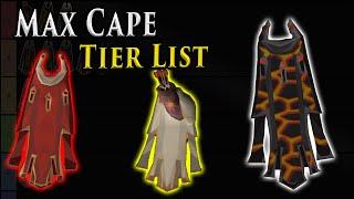 Max Cape Tier List for Oldschool Runescape