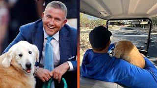 Kirk Herbstreit’s Dog Ben, Viral Football Mascot, Has Died