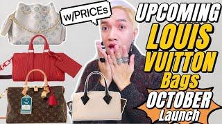 UPCOMING LOUIS VUITTON Bags (w/PRICEs) Launching OCTOBER. MAHINA FLIGHT MODE + SOFT SPEEDY  CRAFTY