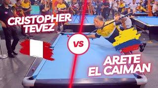 EL DUELO DE TITANES: CRISTOPHER TEVEZ VS. ARETE 'EL CAIMÁN' EN UNA PARTIDA EXPLOSIVA