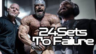 24 Sets to Failure / Full Hardcore Gym Workout