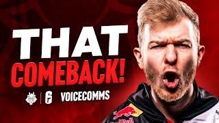 THAT Comeback! | G2 Rainbow Six Siege Voicecomms