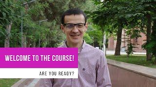 Welcome to the course