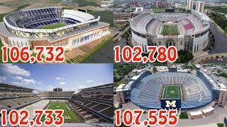 10 BIGGEST College Football Stadiums of 2023