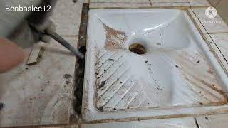 Ersetzen der arabischen Toilette durch eine ausländische Toilette (Teil 1)