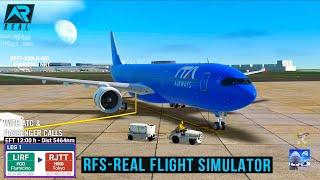 RFS - Real Flight Simulator-  Rome to Tokyo ||Full Flight||A330neo||Ita Airways|FullHD||RealRoute