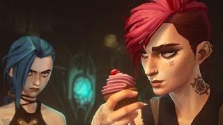 Every Time Vi Calls Caitlyn "Cupcake" In Arcane (Seasons 1-2)