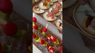 Фуршет на свадьбе. #свадьба #wedding #организациясвадеб