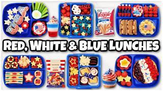 *EXTREME* Red, White & Blue Lunches and Treats  Bunches of Lunches