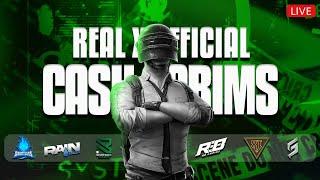 LIVE CASH SCRIMS - REAL X EVENTS - PUBG MOBILE 