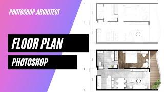 Rendering an architectural FLOOR PLAN