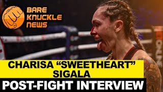 Bare Knuckle Sweetheart Charisa Sigala wants to show her kids ~ they can have the World they want