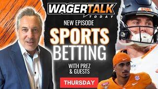 WagerTalk Today | Free Sports Picks | NFL WK 16 | Thursday Night Football & CFB Playoff | 12/19/24