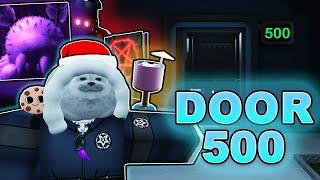 I SURVIVED 500 DOORS In Roblox Pressure... (INSANE LUCK)