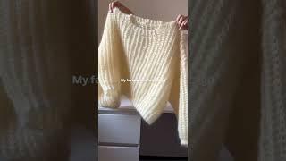 My FAVOURITE crochet sweater #crochet #crochetlove