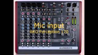 Allen & Heat Zed-10 record test  USB