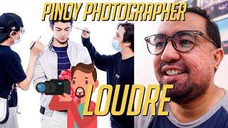 PINOY PHOTOGRAPHER SHOOTS LOUDRE ON SEAMLESS WHITE BACKGROUND