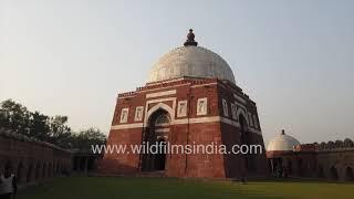 Ghiyasuddin Tughlaq’s Tomb - Tughlaq monument made of sandstone and marble