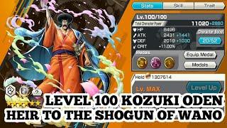 LEVEL 100 KOZUKI ODEN HEIR TO THE SHOGUN OF WANO